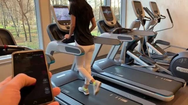 Public Masturbation with Lovense (Lush) Part 3: Gym Fitness