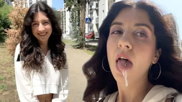 Hottie Katty West’s Public Cumwalk Seduction