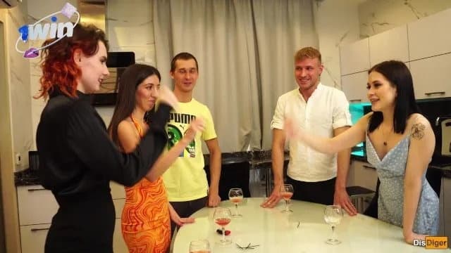 Swingers Staged a Big Sex Orgy for the New Year!