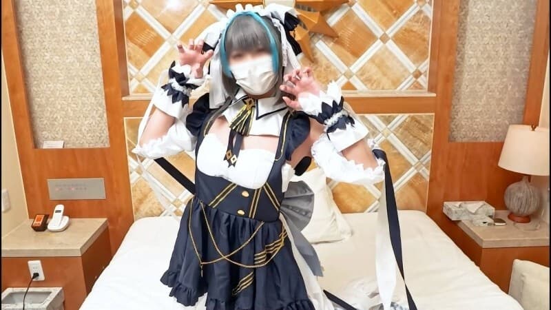 FC2-PPV-4775771 Uncensored Maid in Cheshire Costume Dual Cumshots